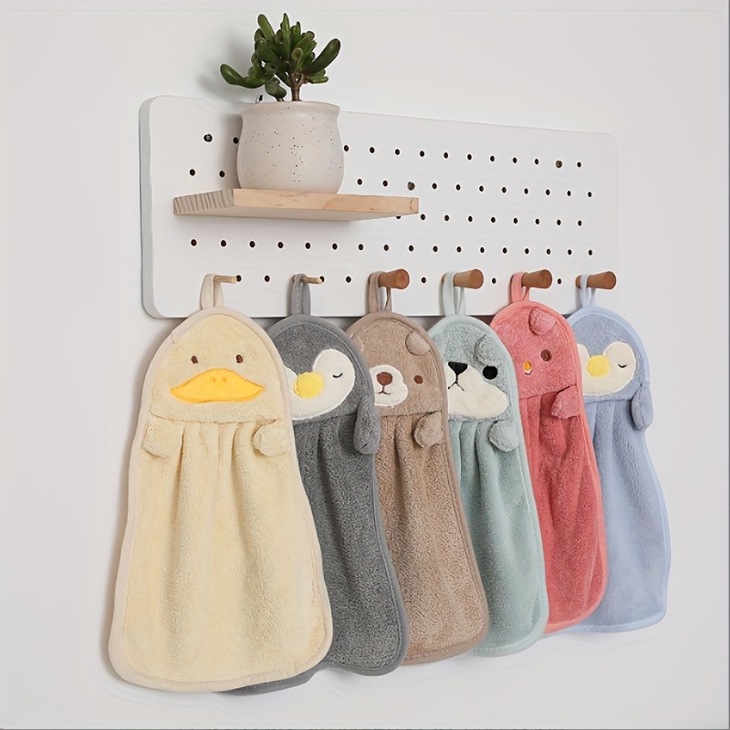 Household Bow Hanging Hand Towel Cute Dish - Temu