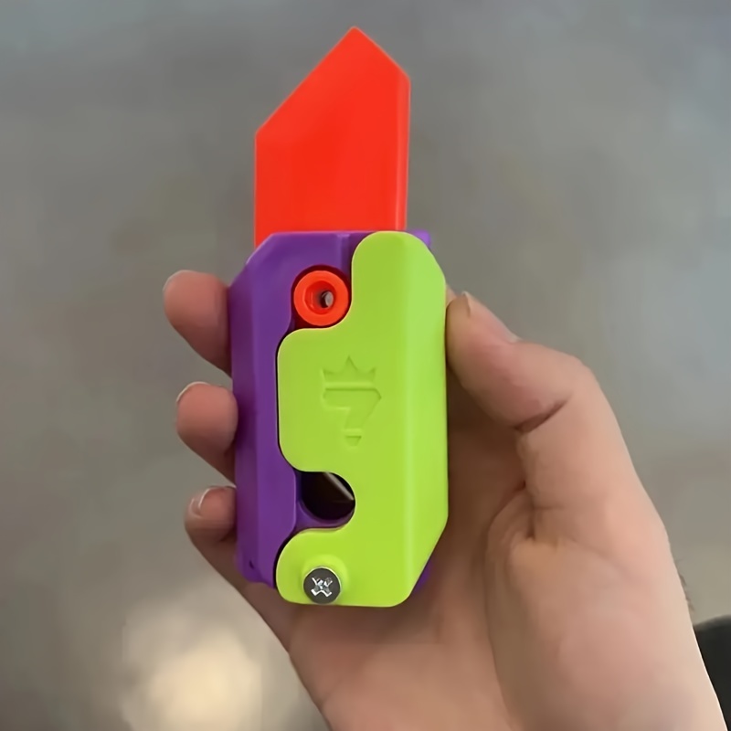 3D Printing Gravity Cub Jumping Small Radish-Knife Mini Model