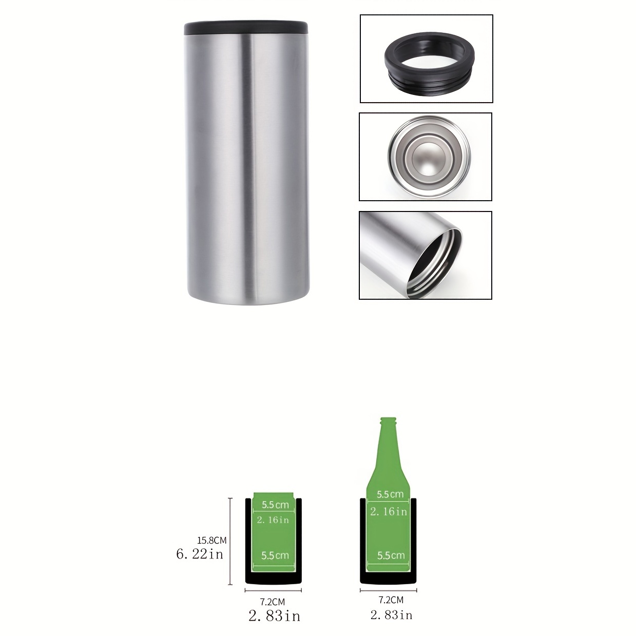 Double Wall Stainless Steel Insulated Beer Cooler Perfect - Temu