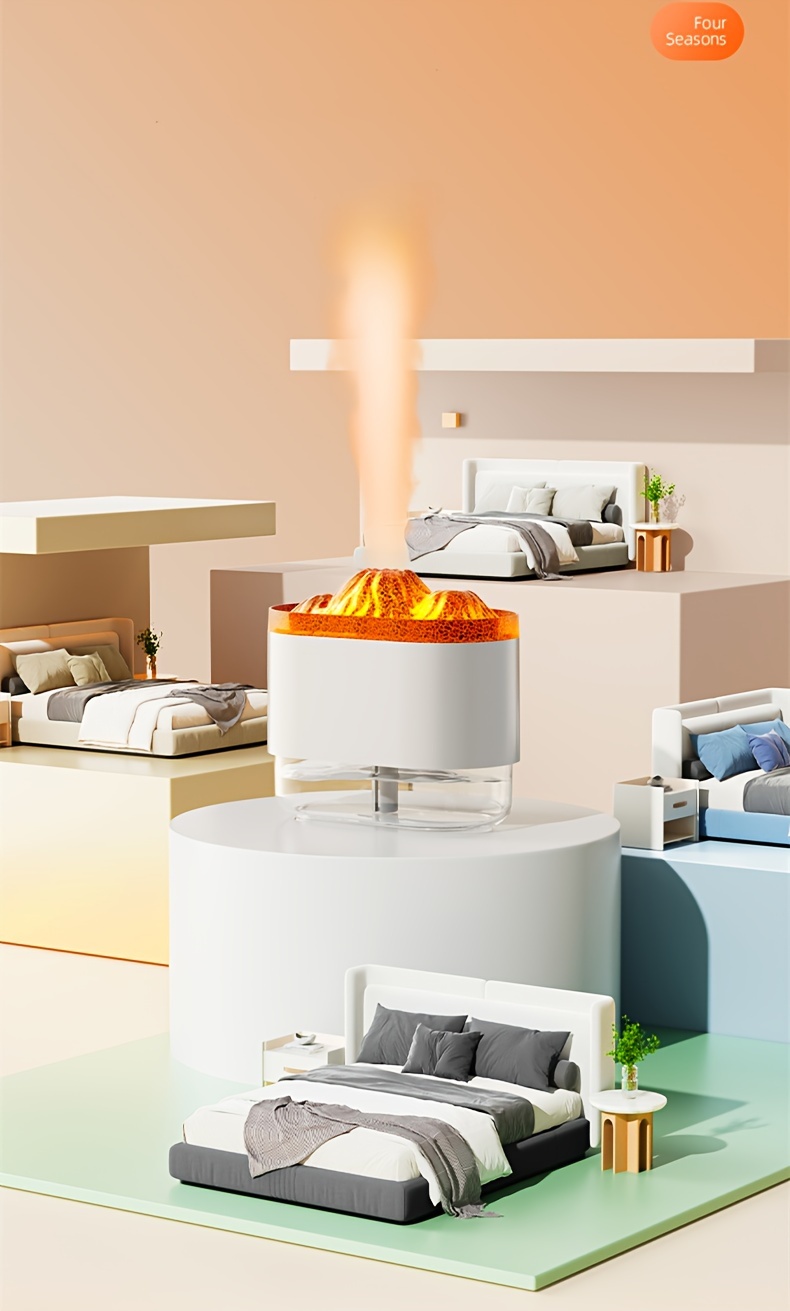 CHIMENEA- HUMIDIFICADOR USB – Magic Laser Dreams