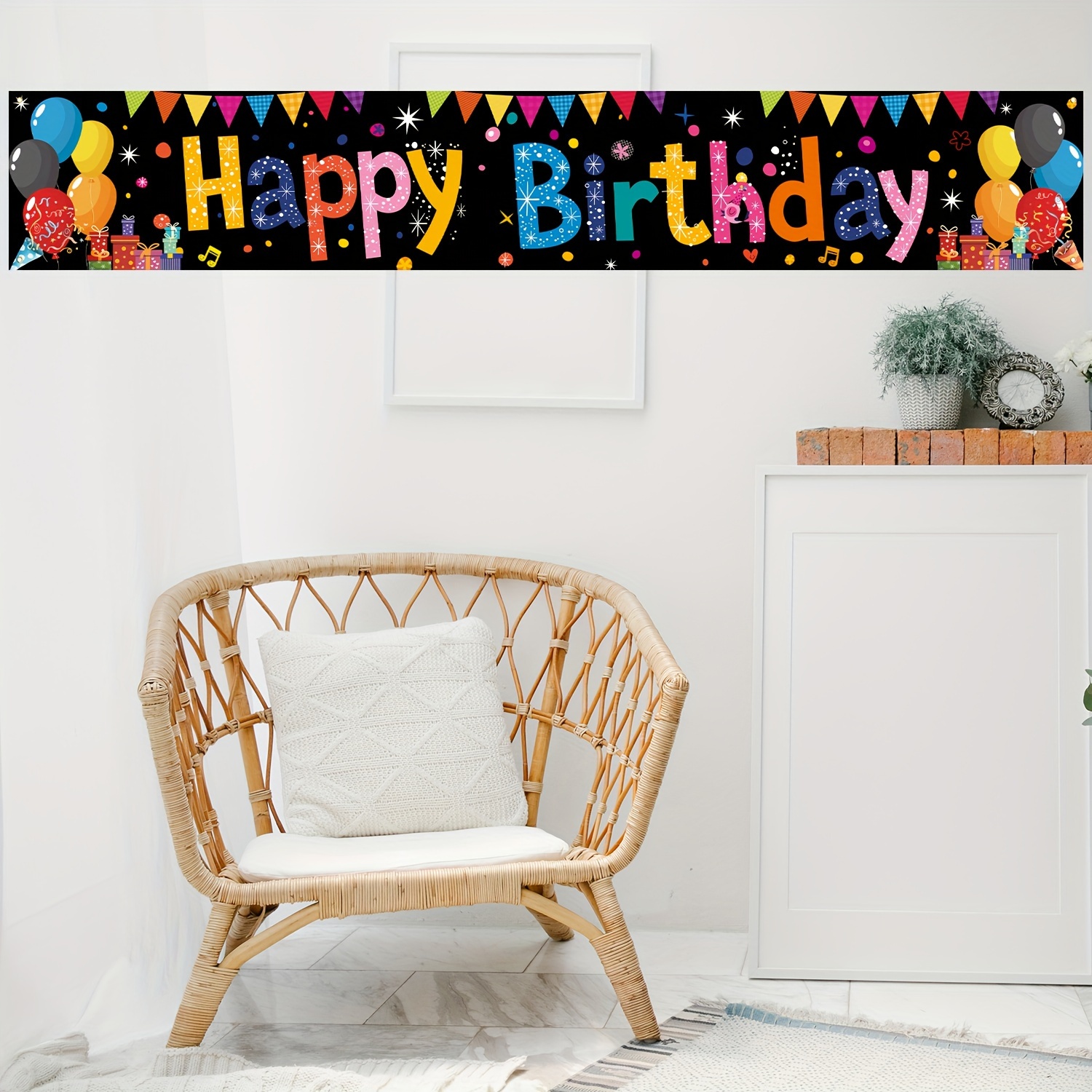 1pc Striscione Sfondo Compleanno Poster Cartello In Giardino - Temu Italy