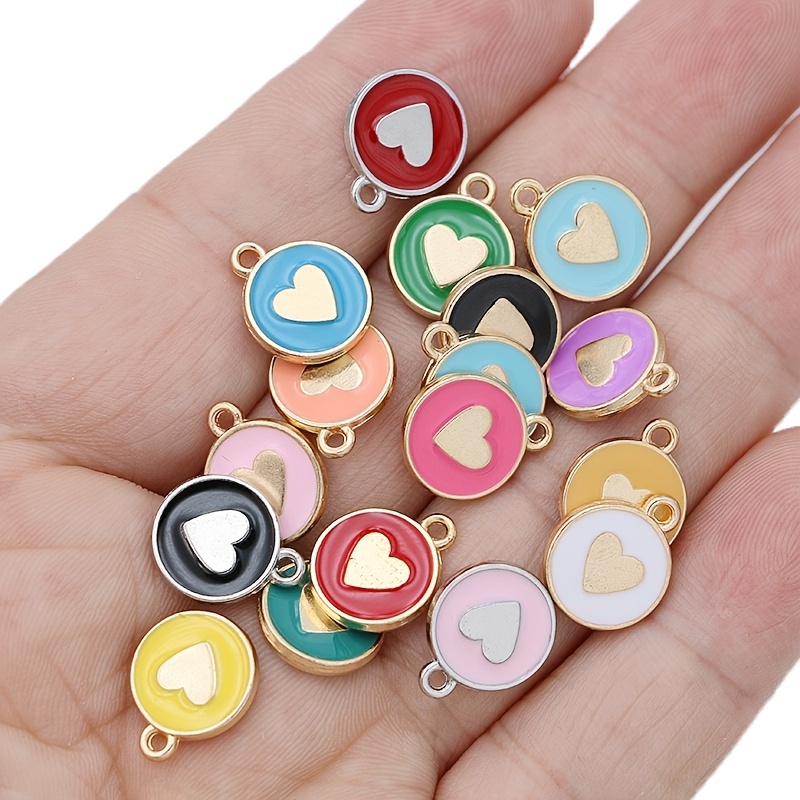 31pcs Mixed Enamel Charms for Jewelry Making Pendants Colorful DIY Pendant  Necklace Earrings Bracelet Crafting