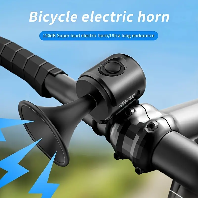 120db Waterproof Bicycle Electric Horn Get Best Protection A - Temu