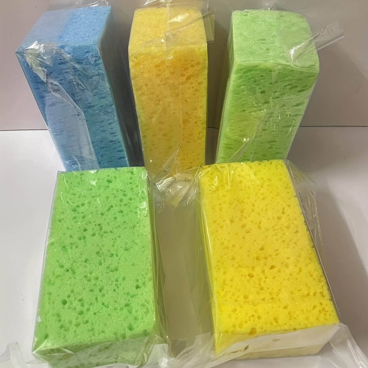 Temede Large Cellulose Sponges, Kitchen Sponges for Dish, 1.4