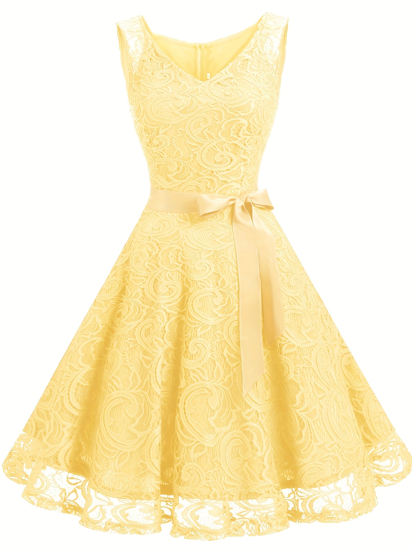 Vestido best sale vintage amarillo