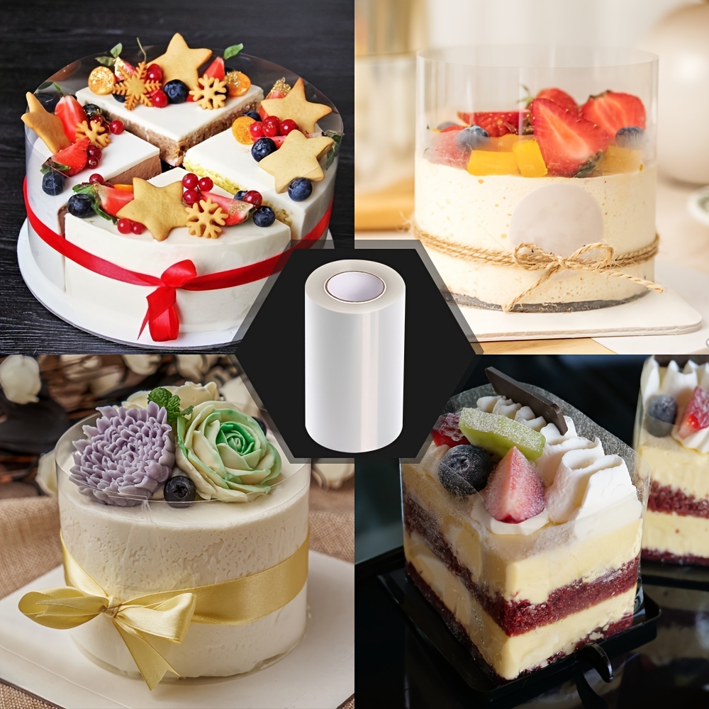 Clear Cake Collar Roll Acetate Cake Sheets Surrounding DIY Baking Cake  Decor US