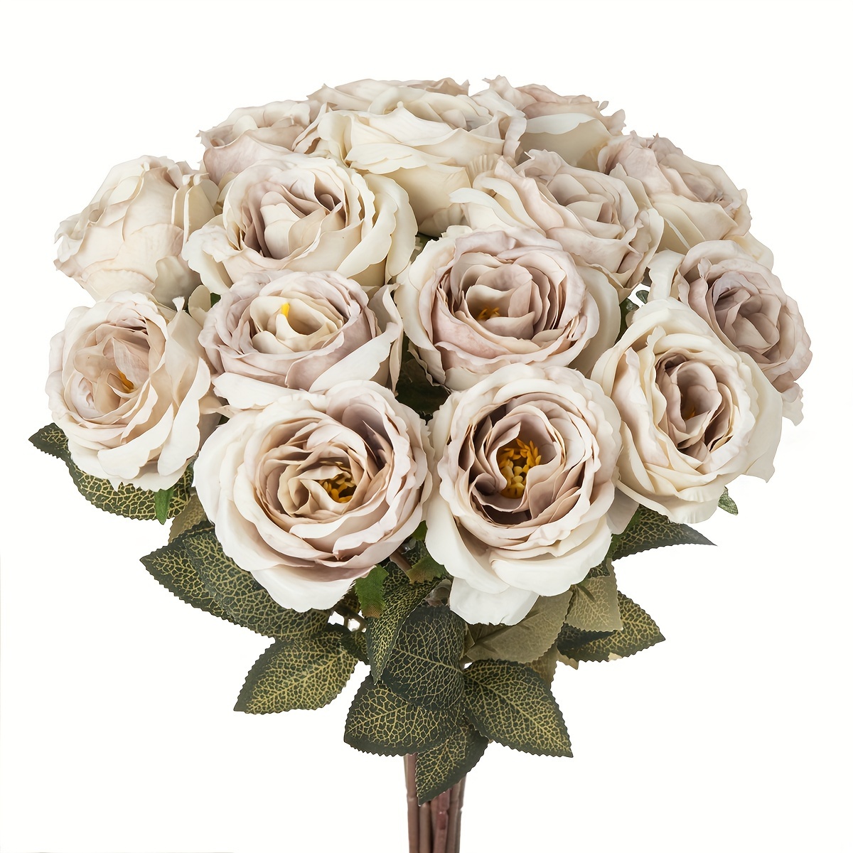 2 pezzi Bellissimo bouquet di rose artificiali per matrimoni, decorazioni  per casa, bouquet lungo, per organizzare piante finte, regalo di San  Valentino