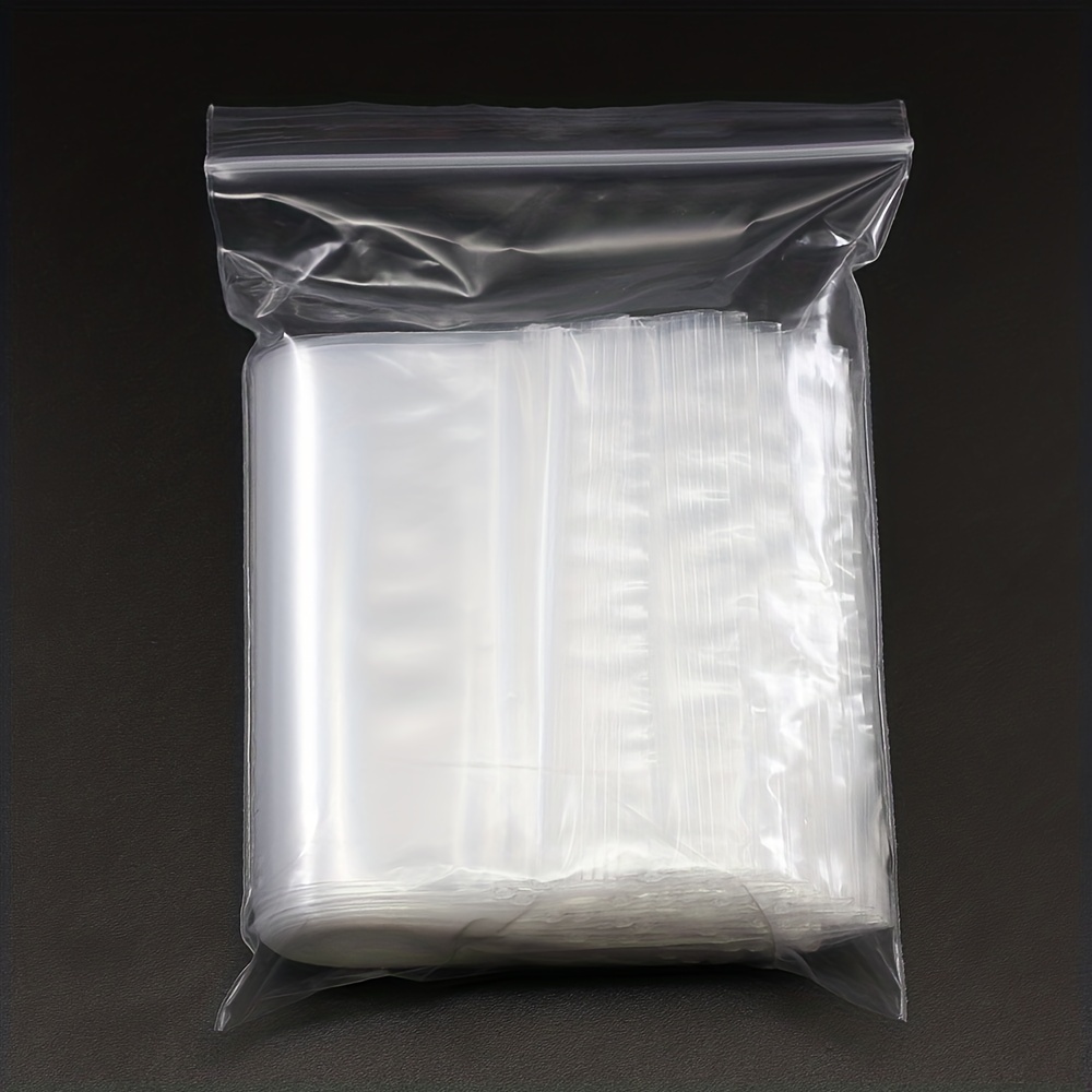 50/100pcs, Pvc Jewelry Bags Clear Plastic, Anti Tarnish Small