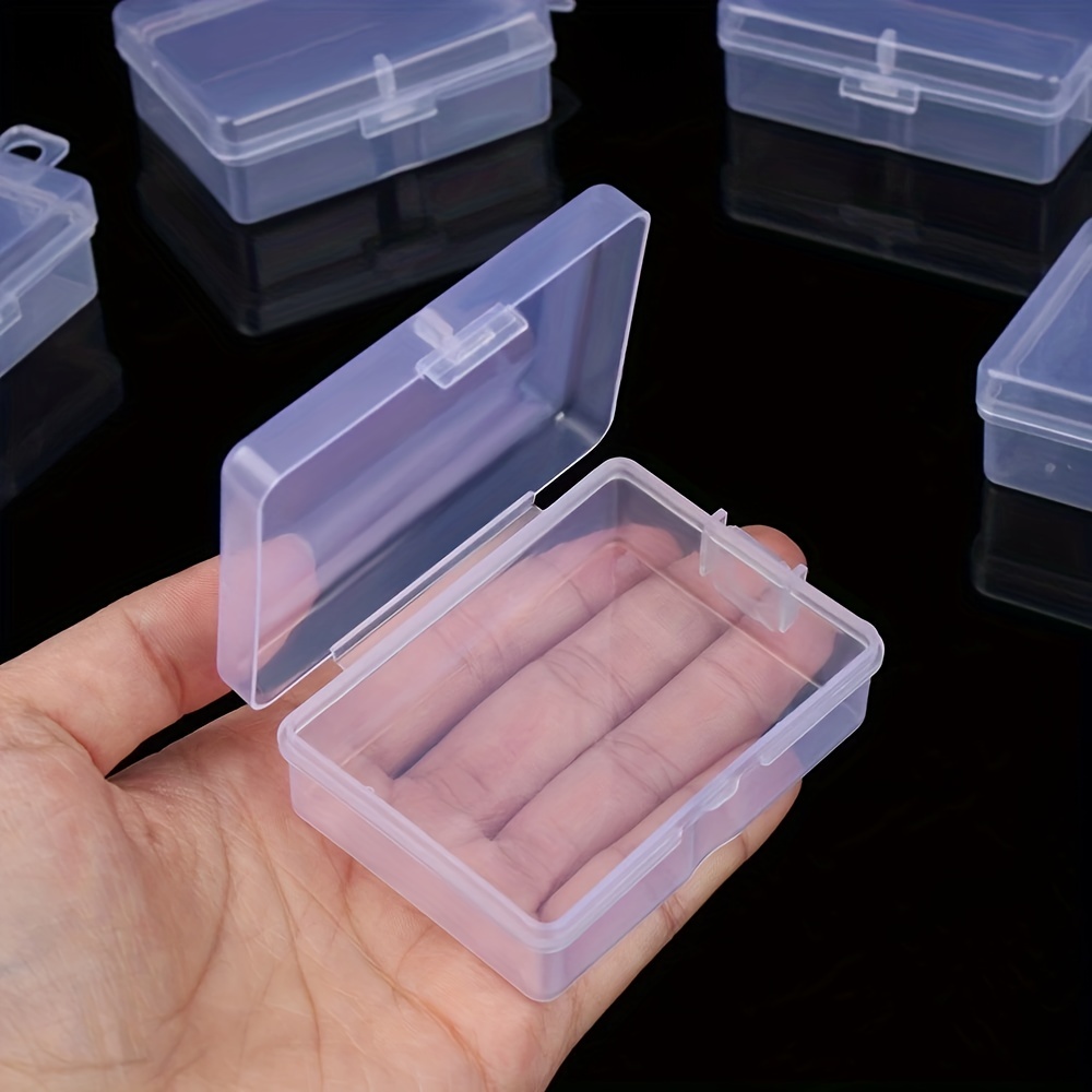 Diy Jewelry Accessories Storage Box Transparent Plastic - Temu Canada