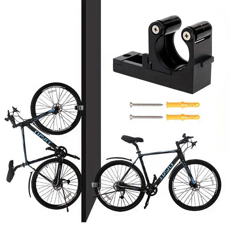 Soporte para colgar bicicletas, [paquete de 2] Ganchos resistentes para  bicicletas Soporte para montaje en pared, Soporte vertical para colgar
