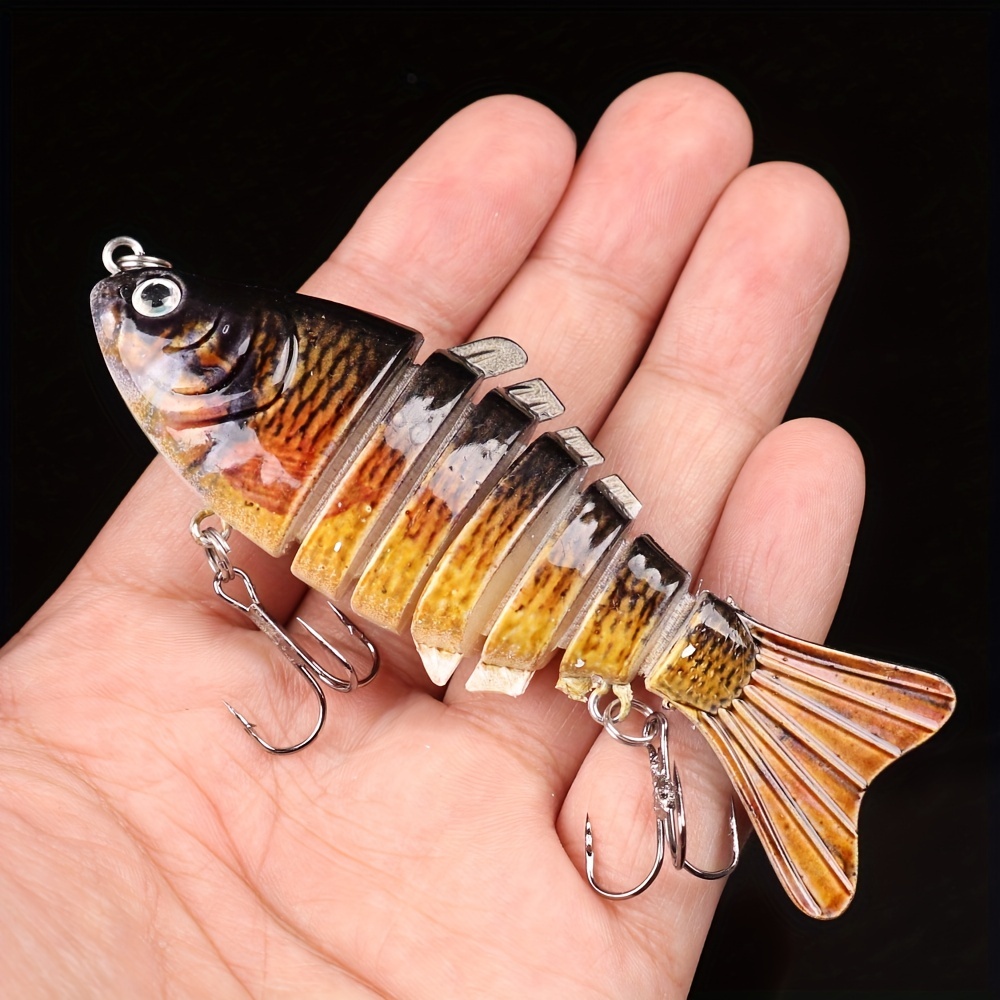 Multi segment Lifelike Swimbait Crankbait Effective Fishing - Temu Australia