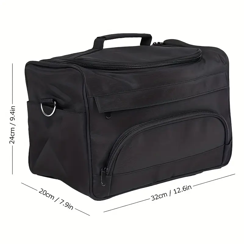 hairdressing tools storage carrying case hairdressing tool storage bag multifunctional portable hairstyling travel case details 3
