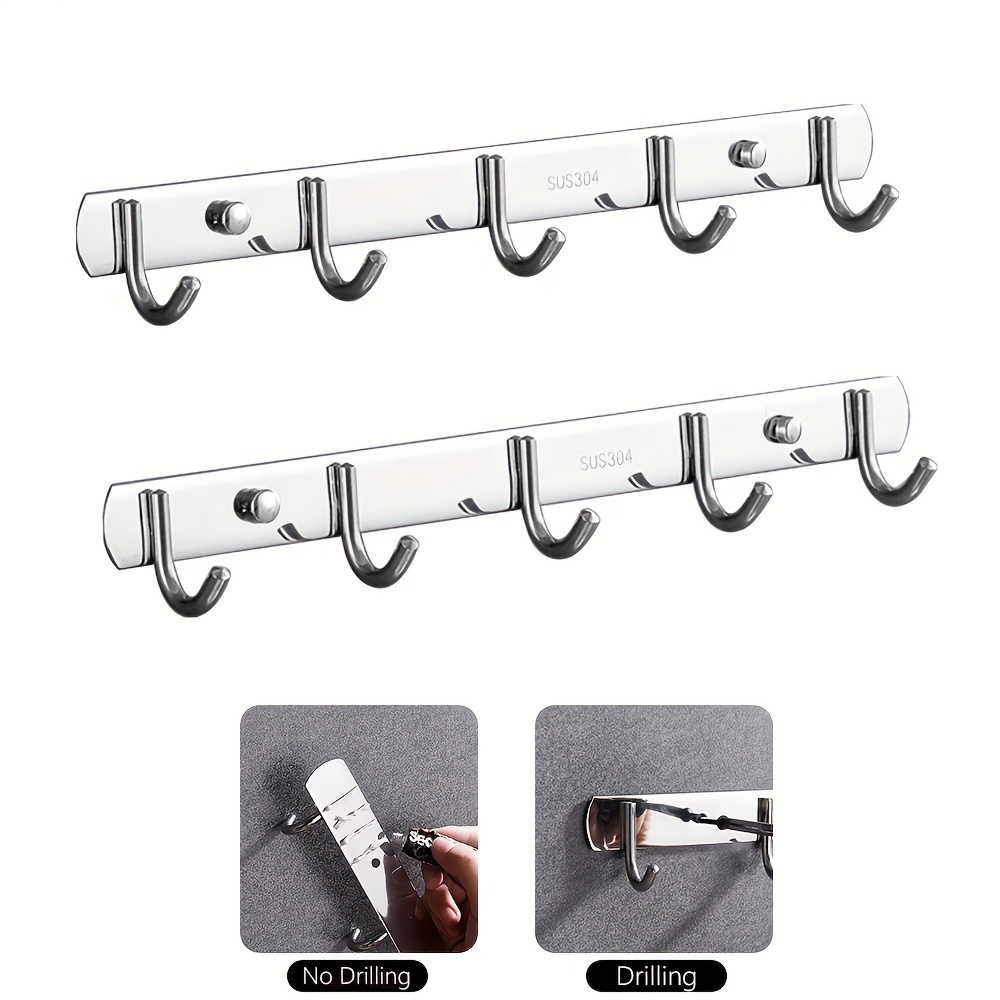 Stainless Steel Deco Hook Racks