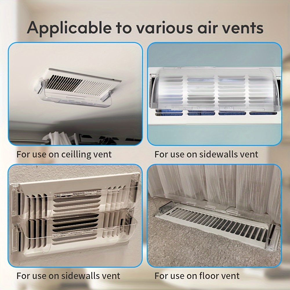 Air conditioner vent deals shields