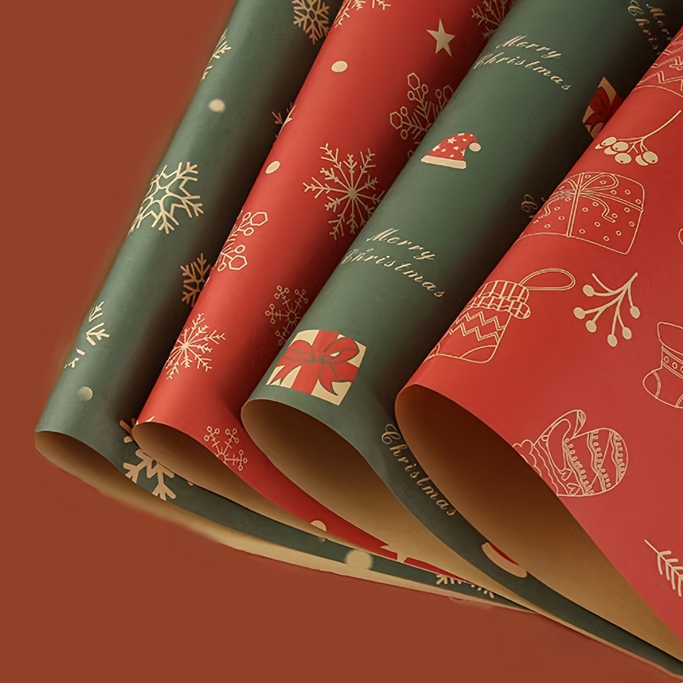 Christmas Wrapping Paper Christmas Gift Gift Decoration - Temu