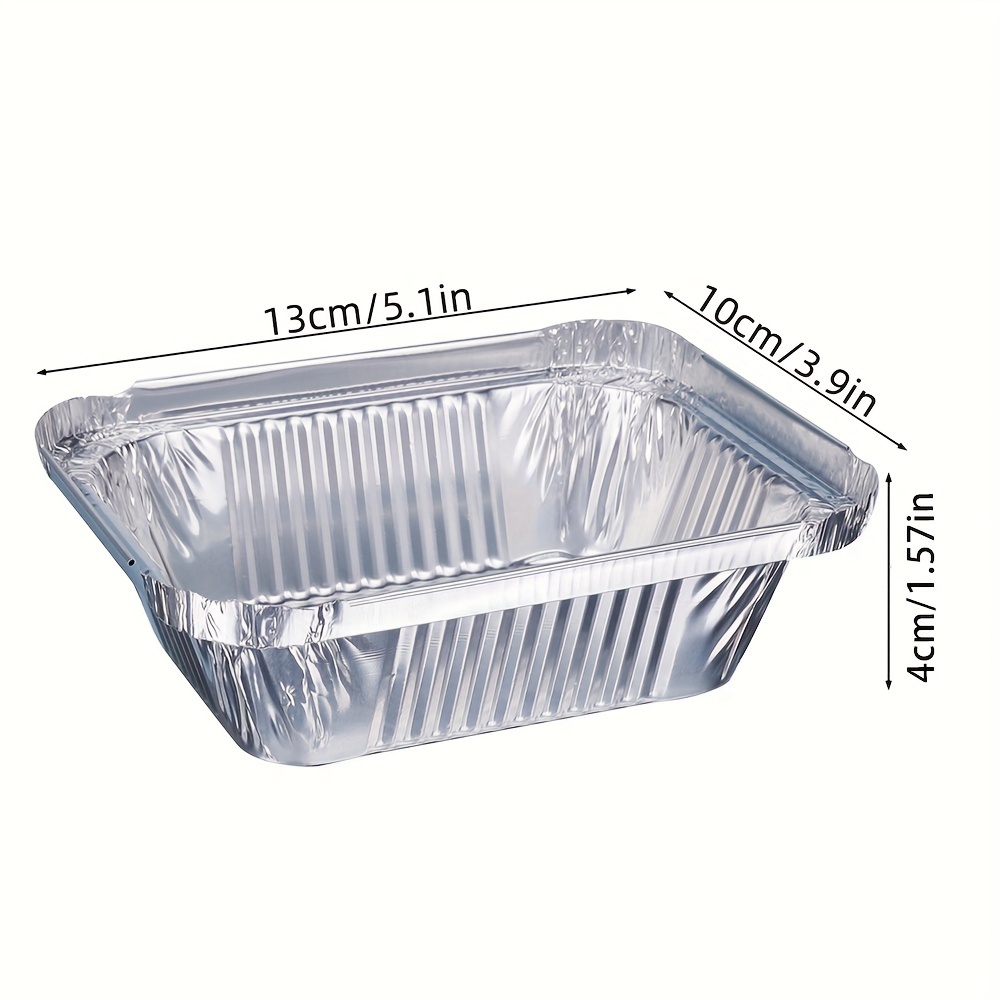 Aluminum Pans With Clear Plastic Lids, Disposable Cookware, Takeout Trays  With Lids - To Go Disposable Food Containers For Restaurants & Catering -  Temu United Arab Emirates