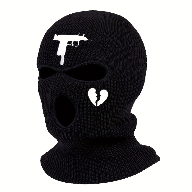 Winter Knitted Beanie Hat Warm Windproof