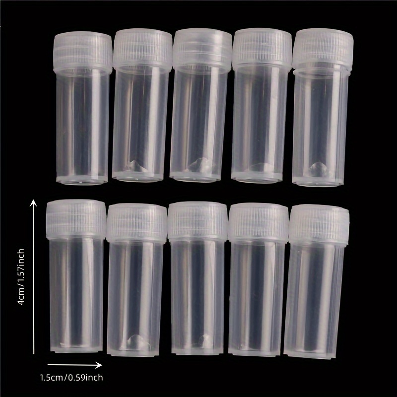 Acheter Bouteille d'échantillon en plastique de 5Ml, Tube à essai, Mini  petites bouteilles, flacons, conteneurs de stockage