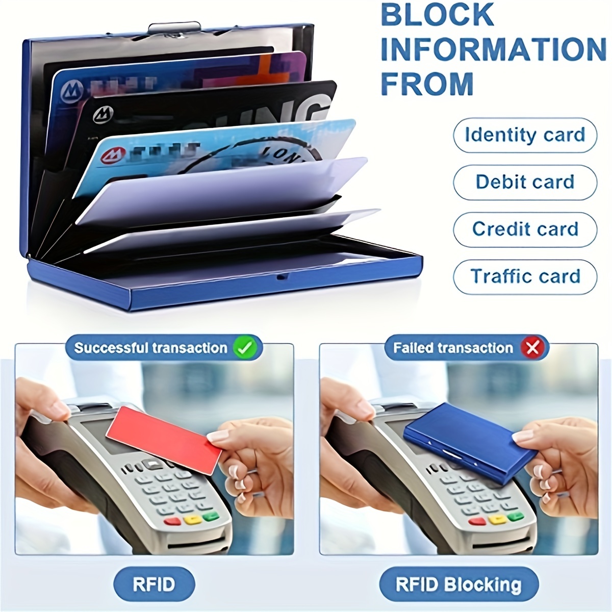 Thin King RFID safe credit card case - Titan Cassette - metal wallet – Thin  King card case