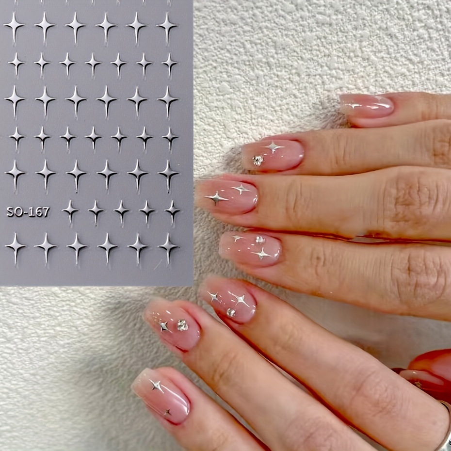 Adesivi Unghie Stelle In Nastro 3d Decalcomanie Nail Art - Temu Italy