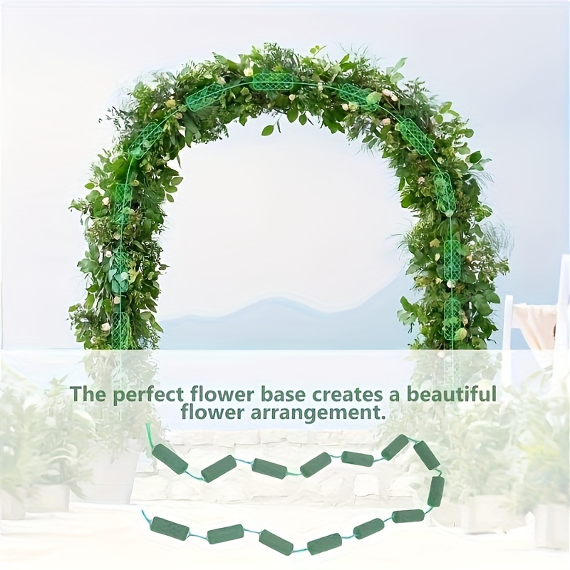 2pcs Flower Foam Round Bowl DIY Flower Arrangement Kit Green Round Wet  Flower Foam Blocks For Fresh And Artificial Flower Arrangement, Birthday  Weddin