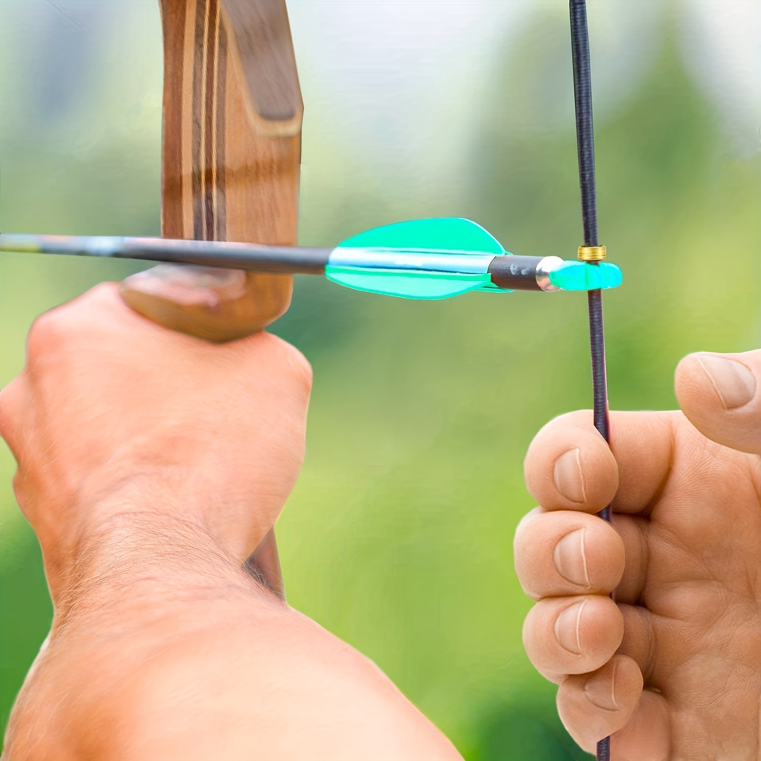 Bow String Nocking Points Bowstring Nock Point Archery - Temu