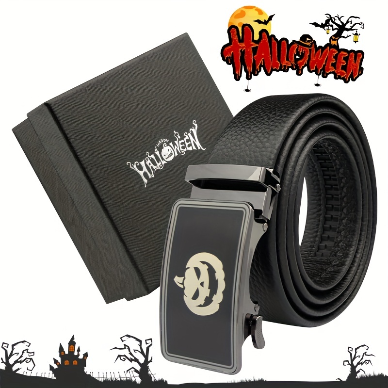 Halloween-kürbis-legierungsschnalle, Cooler Herrengürtel, Herren ...