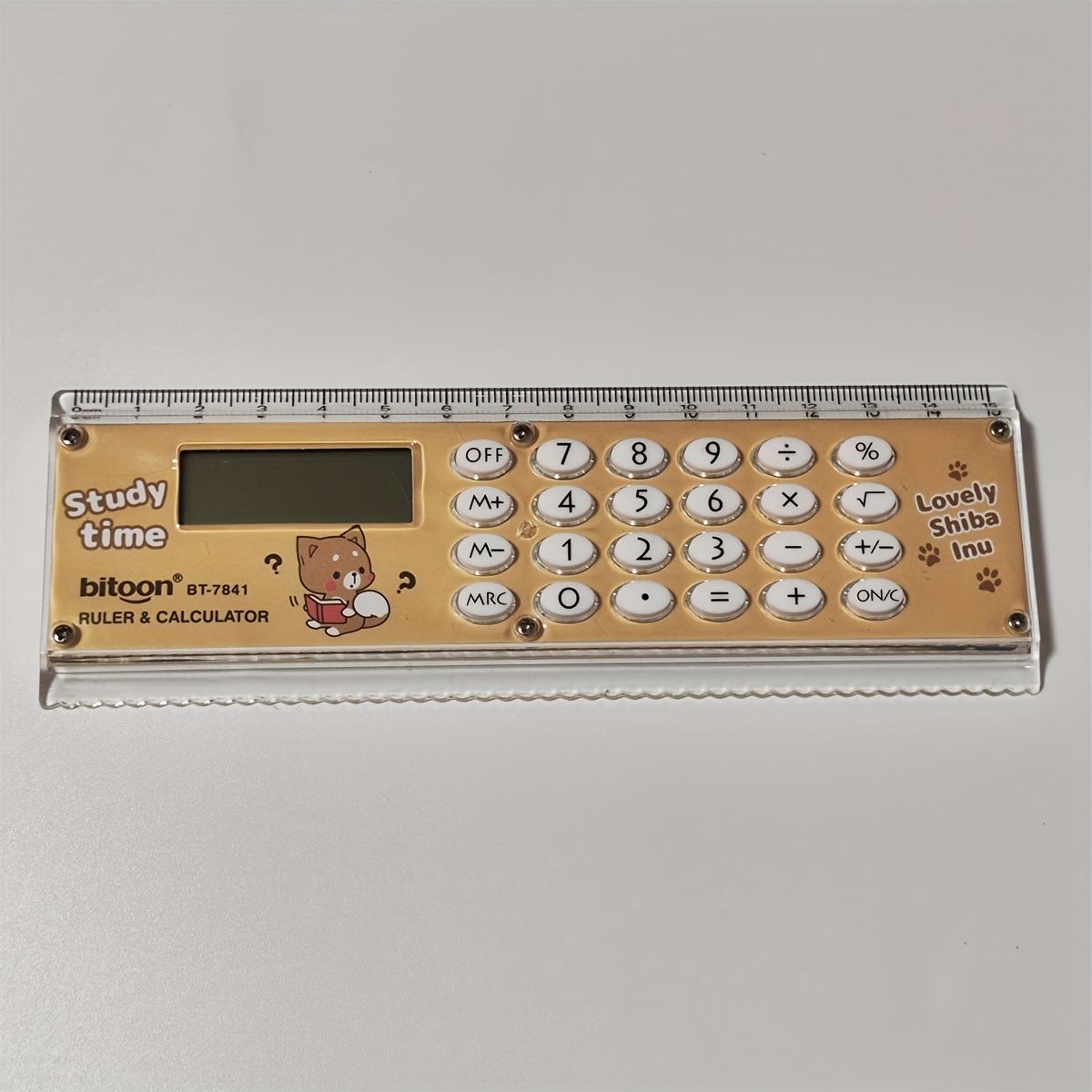 Vintage calculator plastic charms miniature toys —