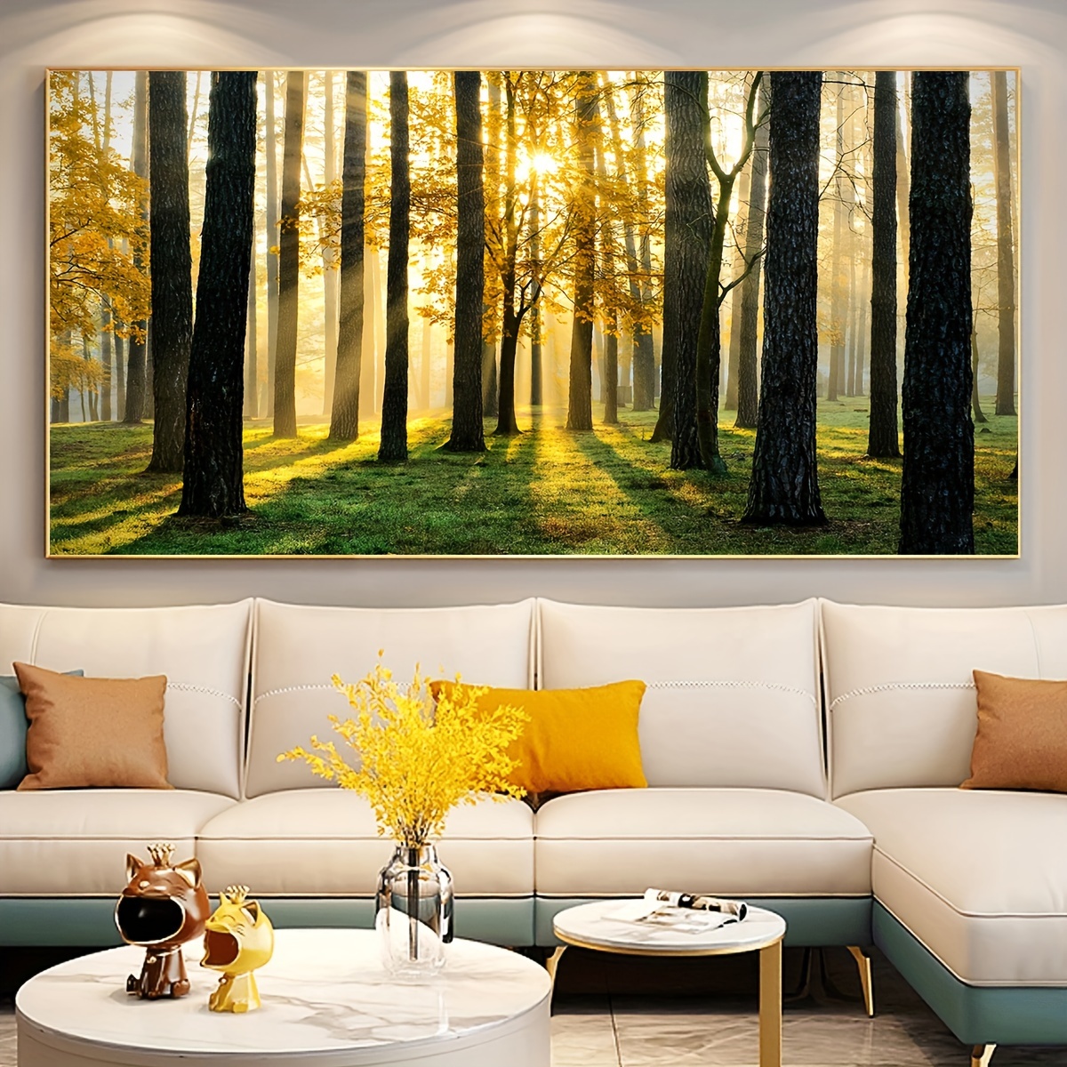 Unframed Canvas Wall Art - Temu