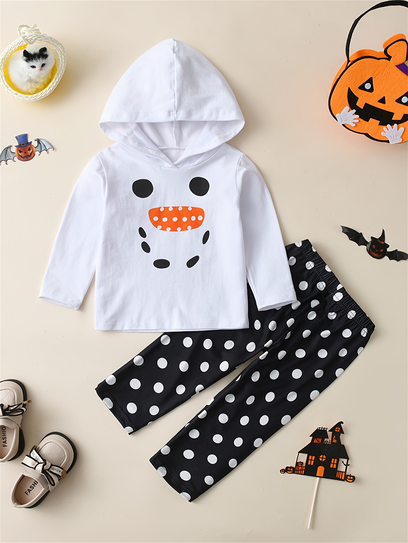 2PCS MERRY CHRISTMAS Print Top + Jogger Pants Kids Clothes For Girls Spring  Fall Winter Christmas Gift