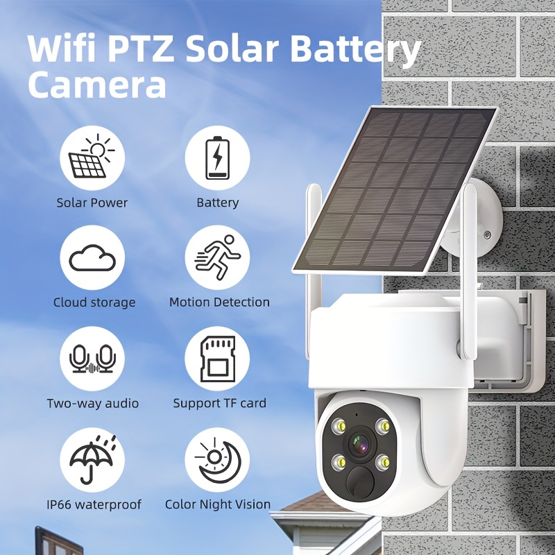 Cámara solar inalámbrica PIR Starlight 4G Cámara de seguridad con