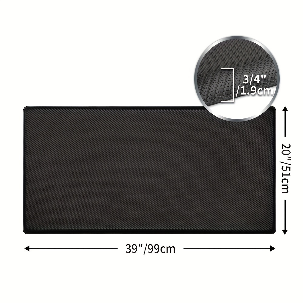 Anti Fatigue Kitchen Mat Thick Stain Resistant Padded - Temu