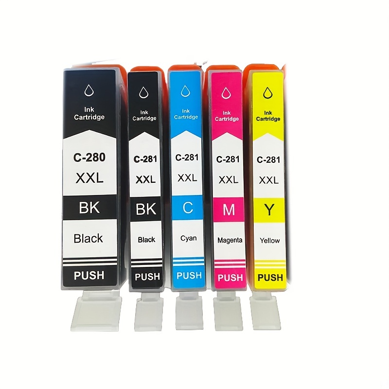 5/6packs 580 581 XXL Ink Cartridge. Replace For Canon 580 581 Multipack,  For Canon Tr8550 Printer Ink Cartridge, For Canon Pixma Ts705 Ink Cartridge