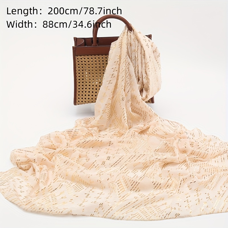 200 cm Long Plain Silk Scarf Multifunctional Hair Band Bag Satin