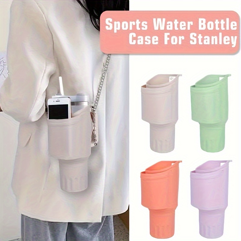 Water Bottle Holder with Strap for Stanley Quencher 40oz Tumbler with  Handle Tumbler Carrier Bag Thermal Bottle Cover for Travel
