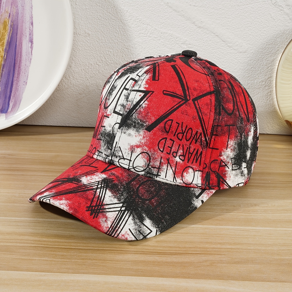 Vintage Graffiti Baseball Cap Snapback Hat