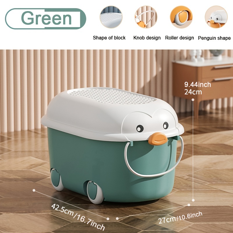 Cute Storage Box Cartoon Mini Storage Container Clean Up - Temu