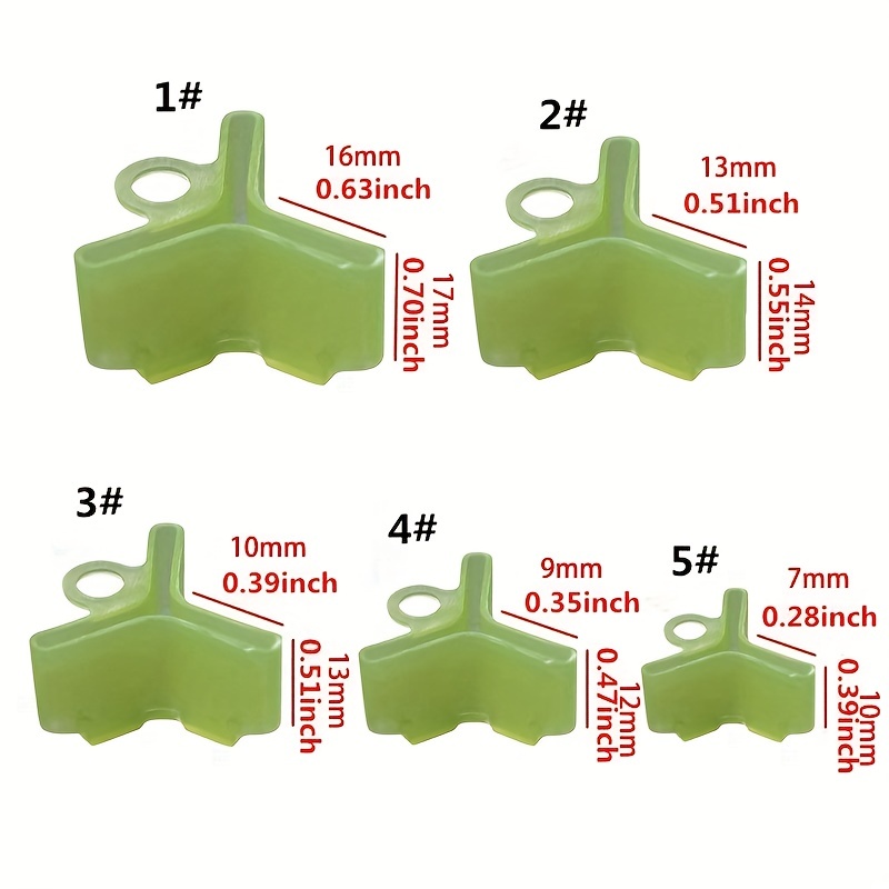 50pcs Durable Fishing Hook Protection Case with Safety Bracket Cap and  Treble Hook Protectors