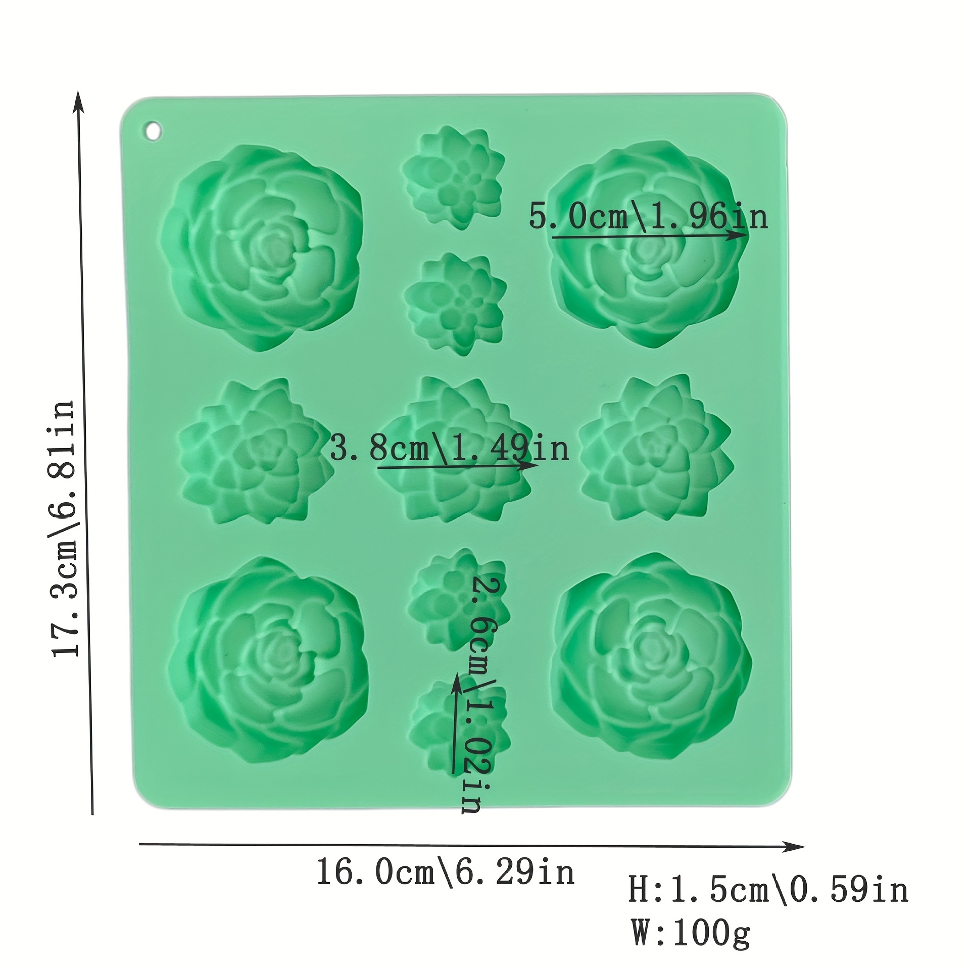 Wilton Rose Silicone Candy Mold