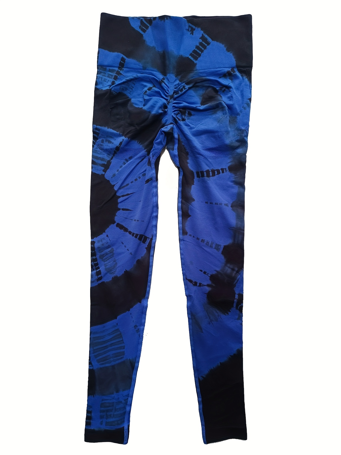 ALO Yoga Royal Blue/ Black Goddess Yoga Leggings