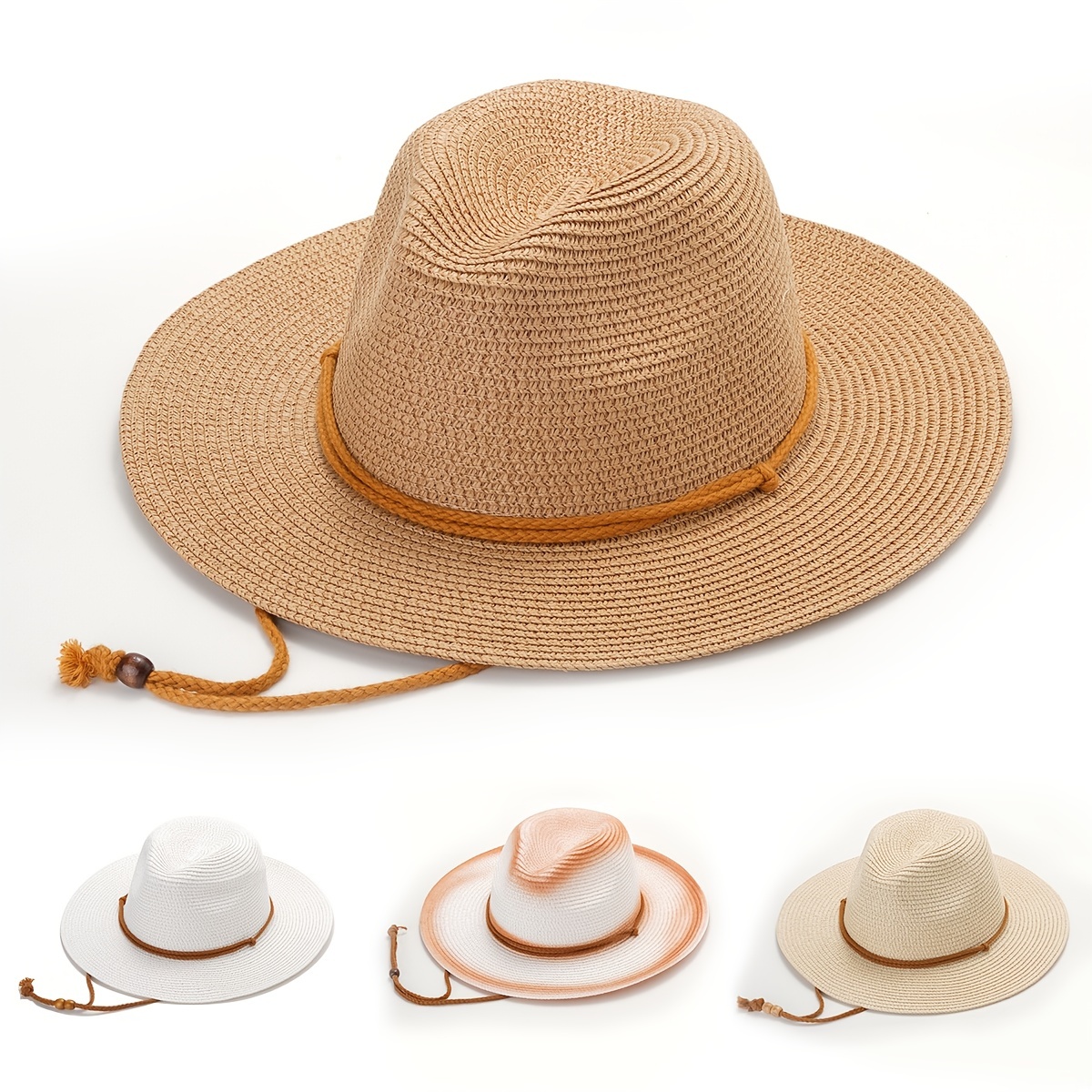 Sombreros De Paja Para Hombres Verano - Temu Mexico