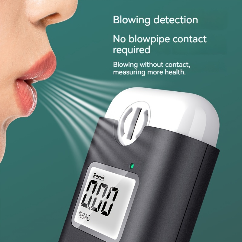 Wireless Contact Mini Breath Alcohol Tester Professional Digital