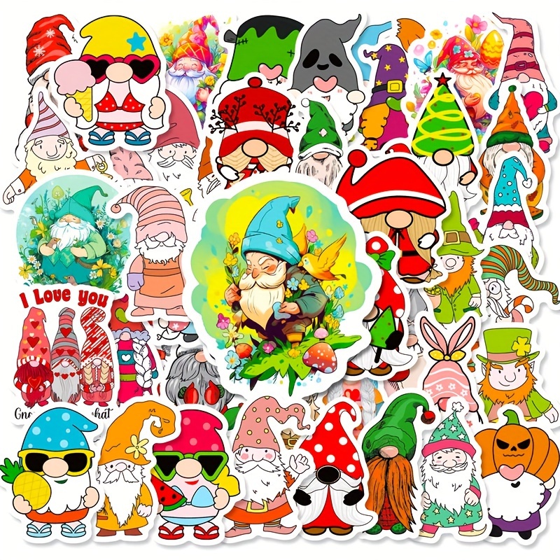 Christmas Stickers 160 Pcs Cute Merry Christmas Vinyl Stickers Funny  Christmas Holiday Stickers for Kids Teens Adults