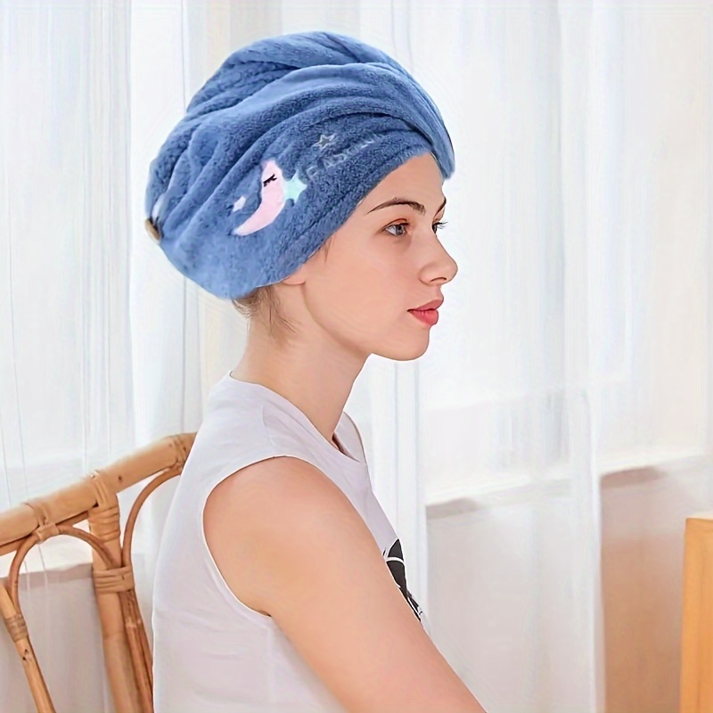 Hair turbans discount for wet hair