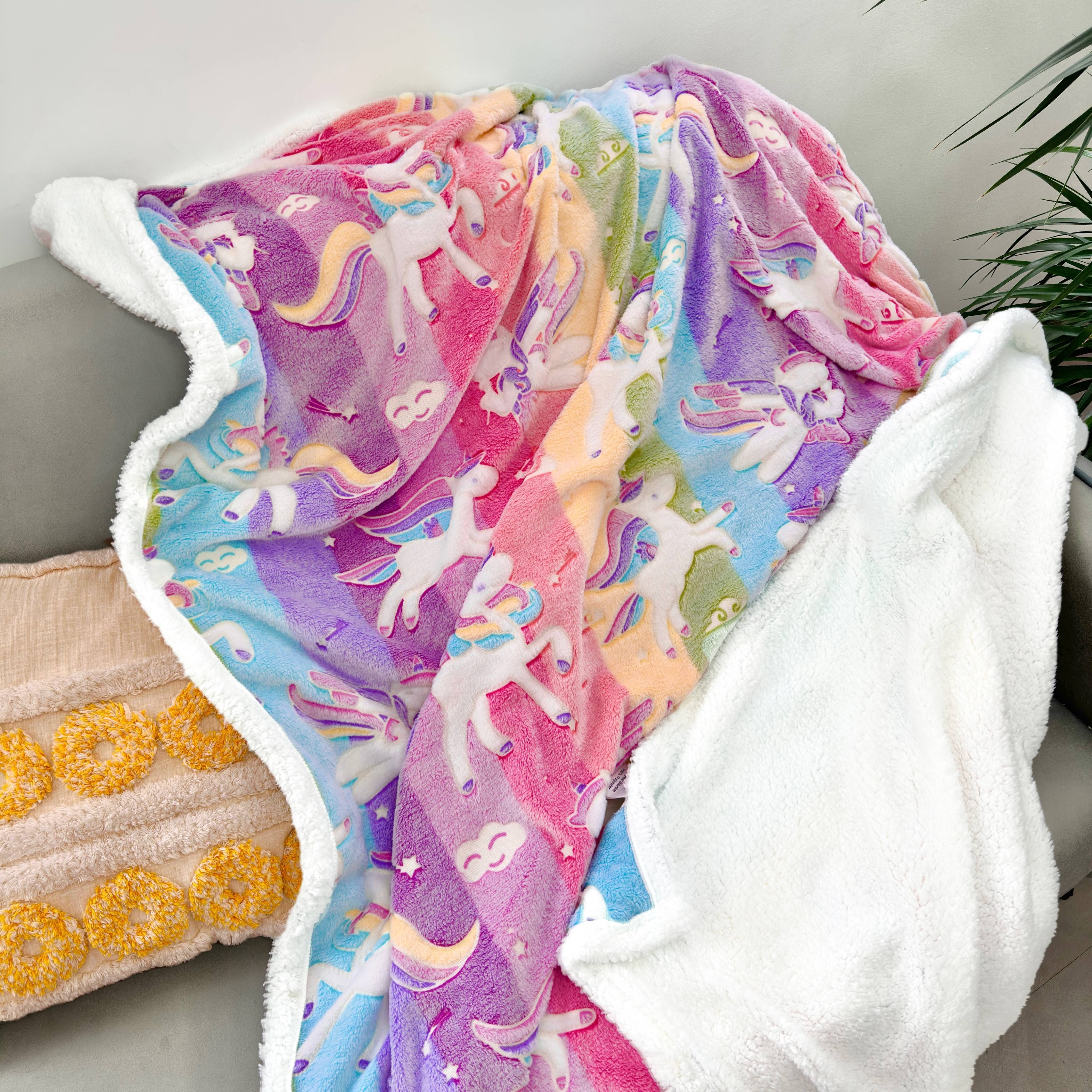 Super soft unicorn discount blanket