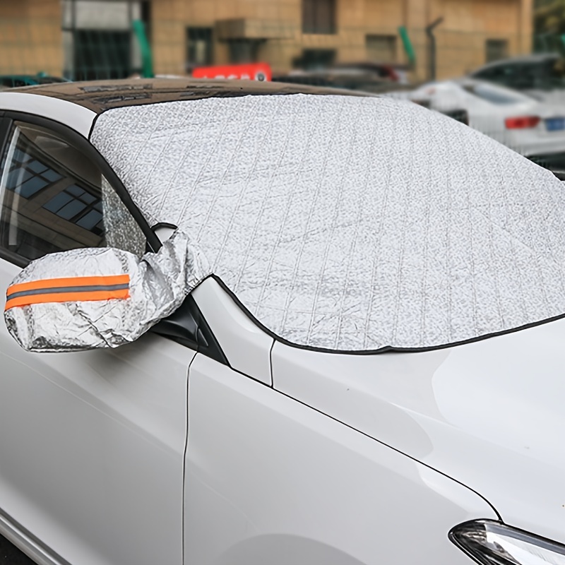 Car Snow Shield Winter Front Windshield 5 Magnet Adsorption - Temu