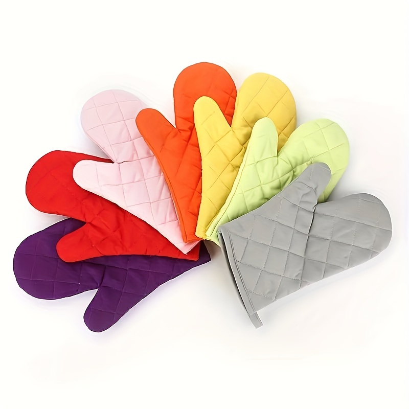 Plain Oven Kitchen Gloves