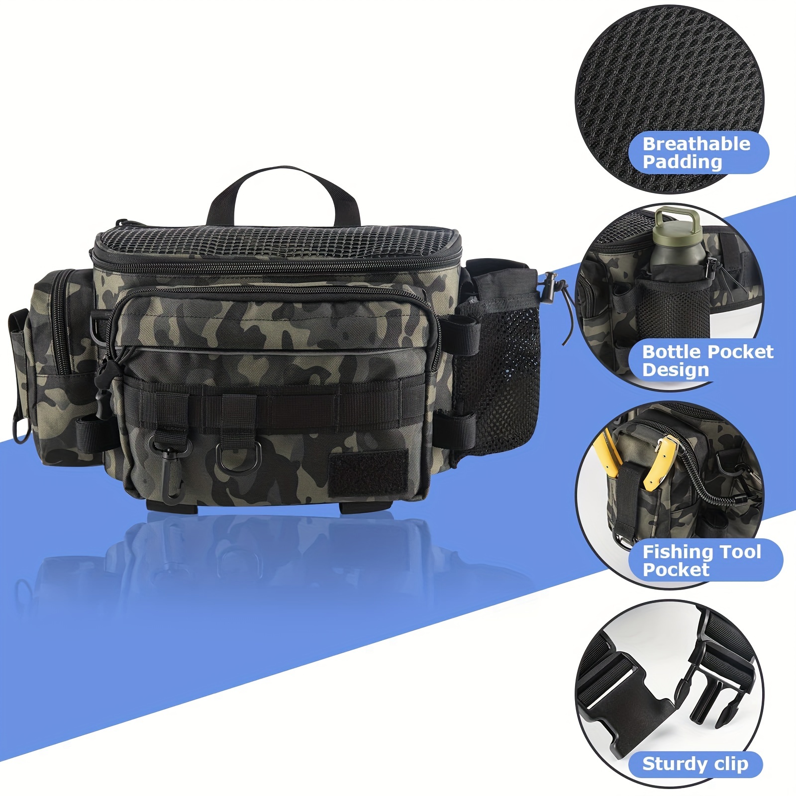 Water resistant Fishing Tackle Backpack Perfect Gift - Temu