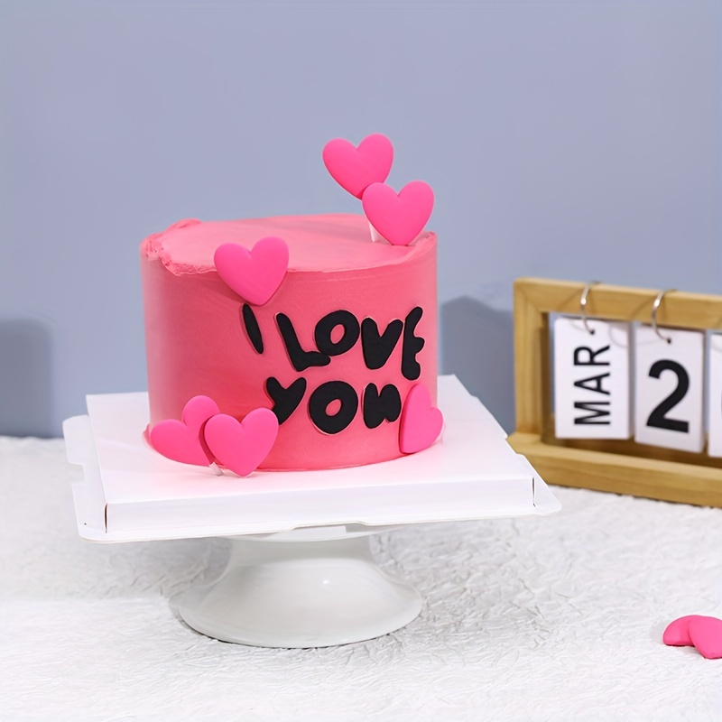HAPPY VALENTINES CAKE TOPPER, Hobbies & Toys, Stationary & Craft, Occasions  & Party Supplies on Carousell
