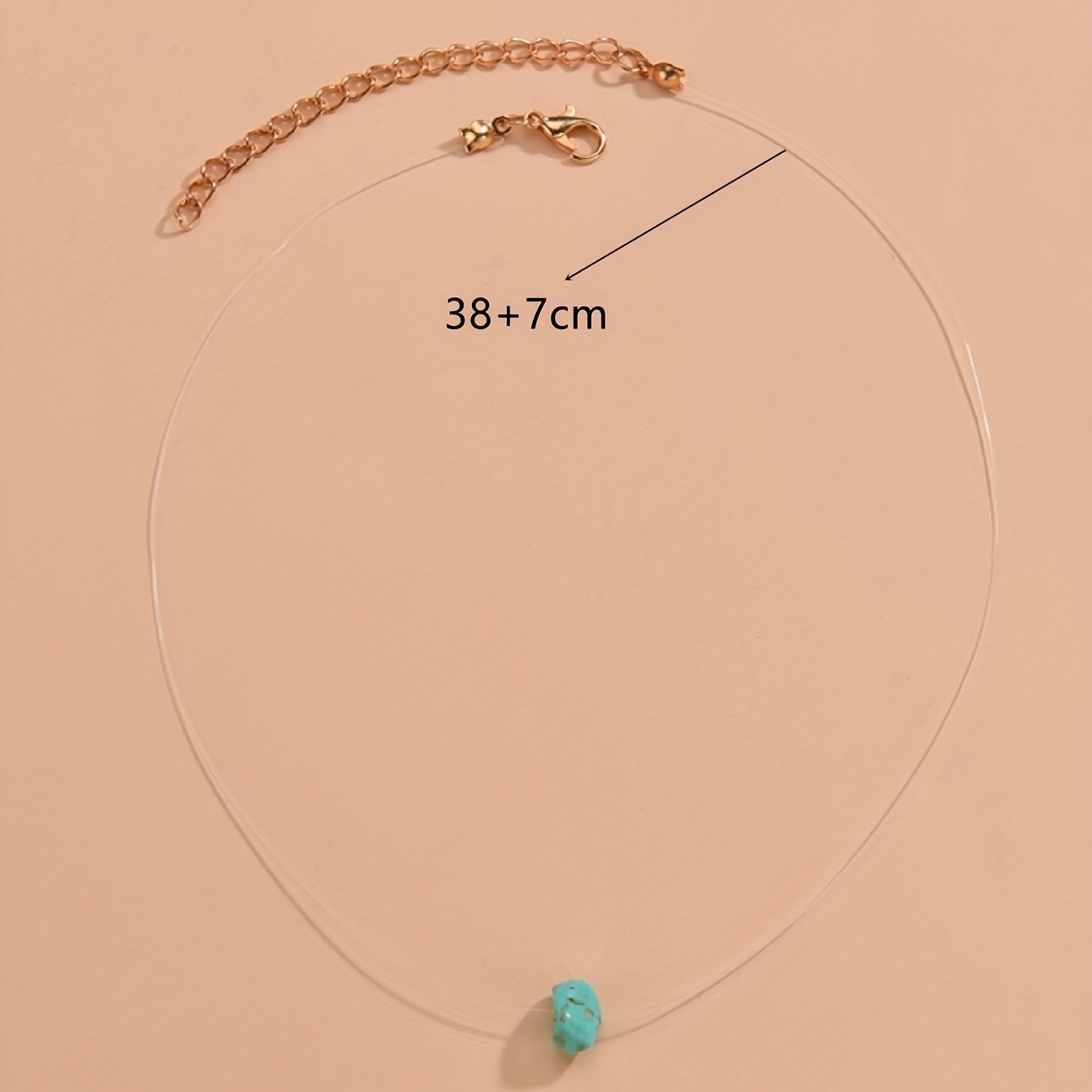 Boho Turquoise Pendant Necklace for Women